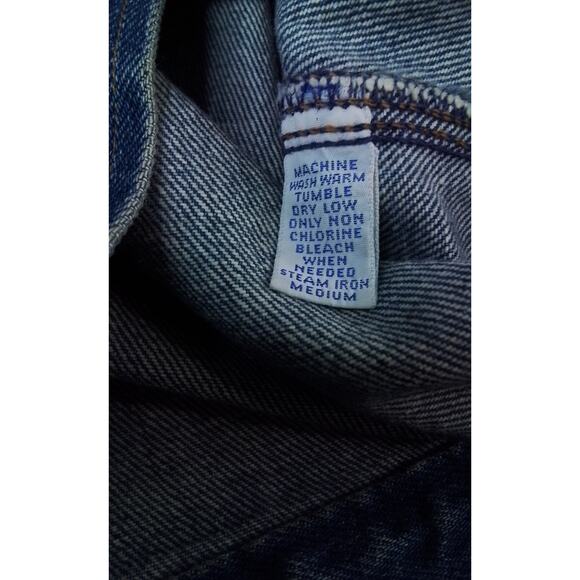 Polo Ralph Lauren USA Vintage Chore Jacket Women Large with Slash Pockets #W2604 - Picture 10 of 12